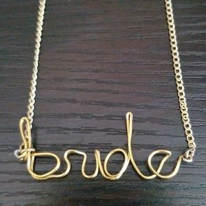 bride necklace